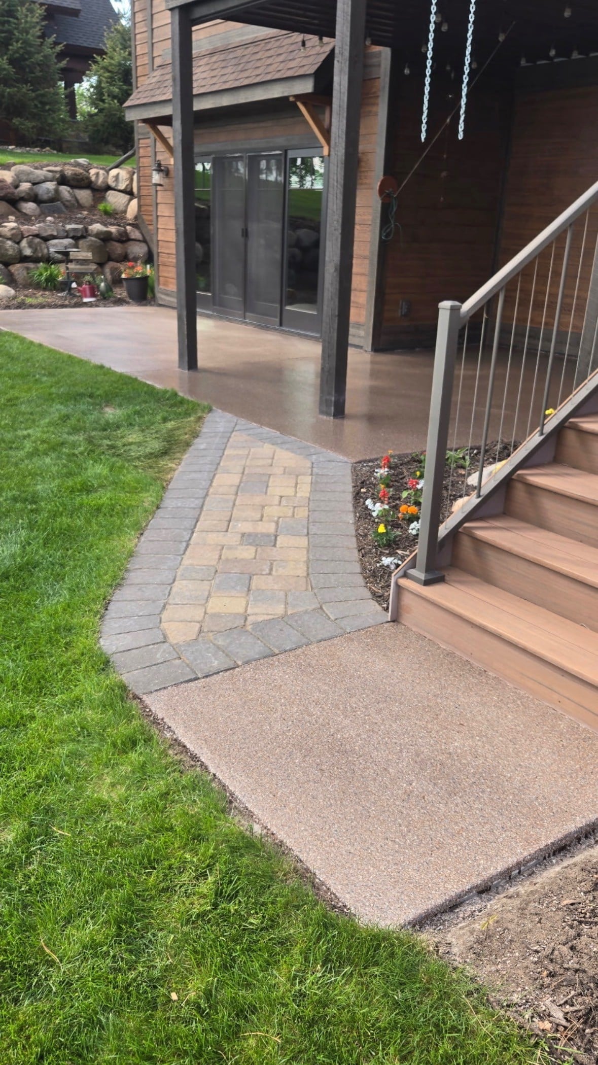 GTX cabin walkway polyaspartic coating